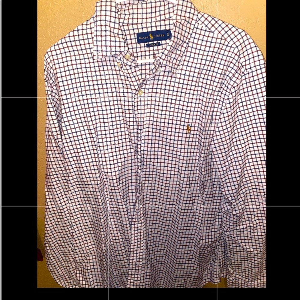 Men’s Ralph Lauren shirt EUC!!
